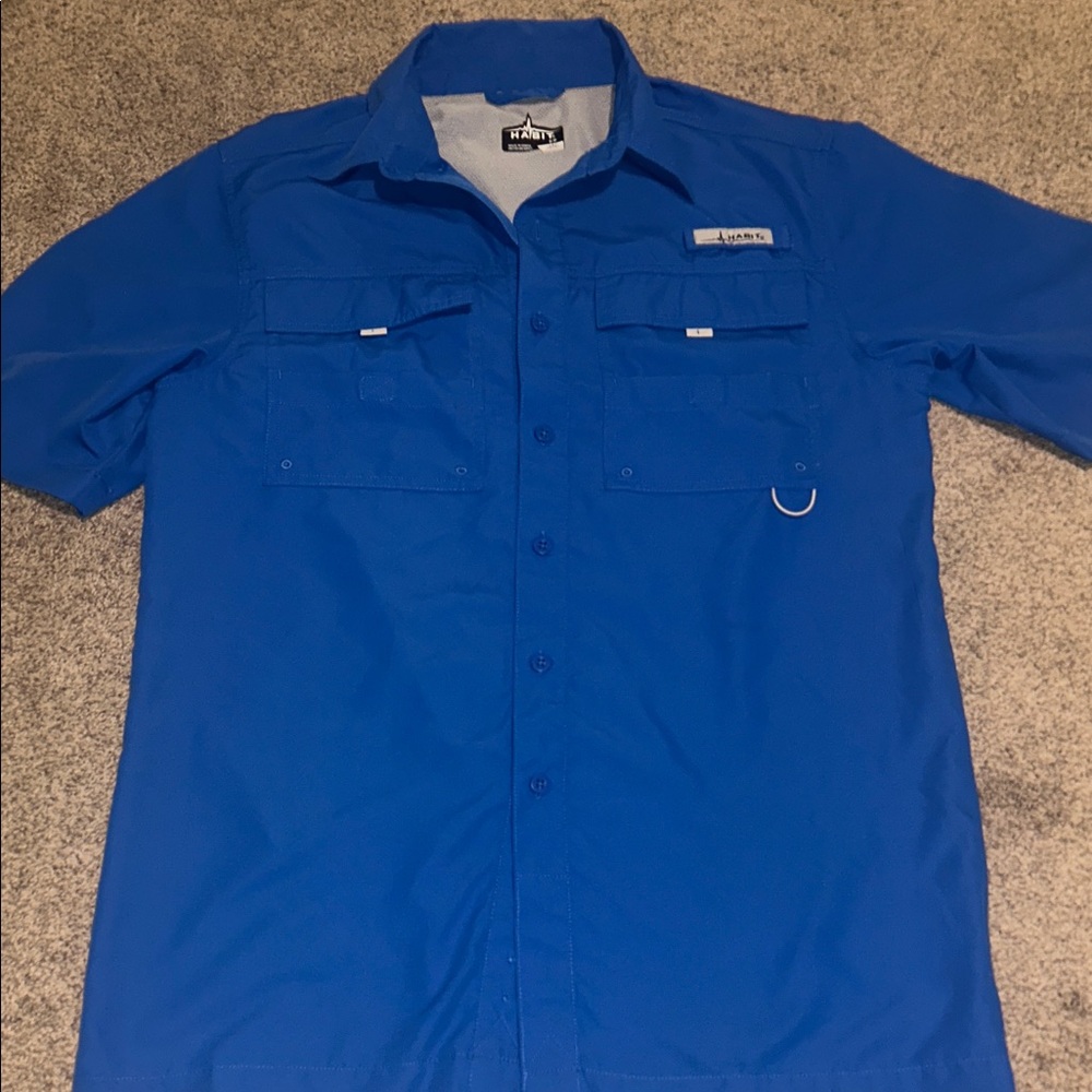 Mens Habit Fishing Shirt